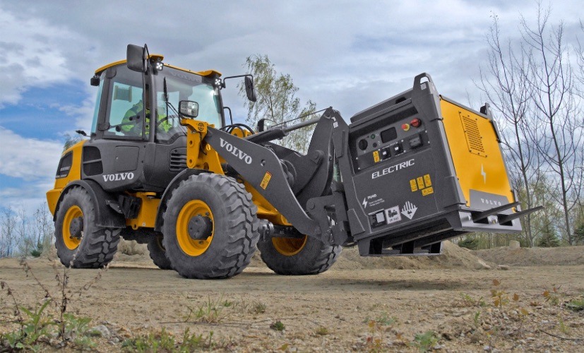 Ladda grävmaskinen på en timme