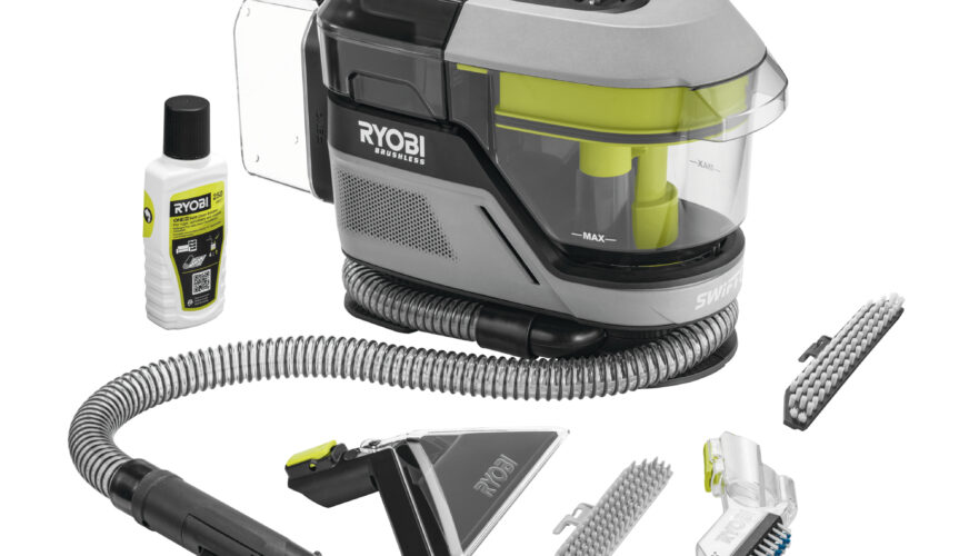 Tävla om en fläckborttagningsmaskin från Ryobi