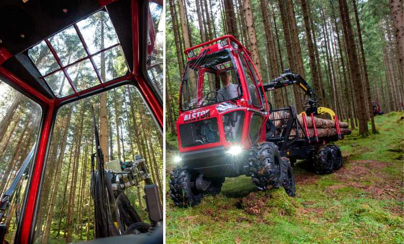 Från skördare till skotare på 20 minuter