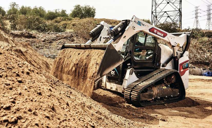 Bobcat släpper helt eldriven kompaktlastare
