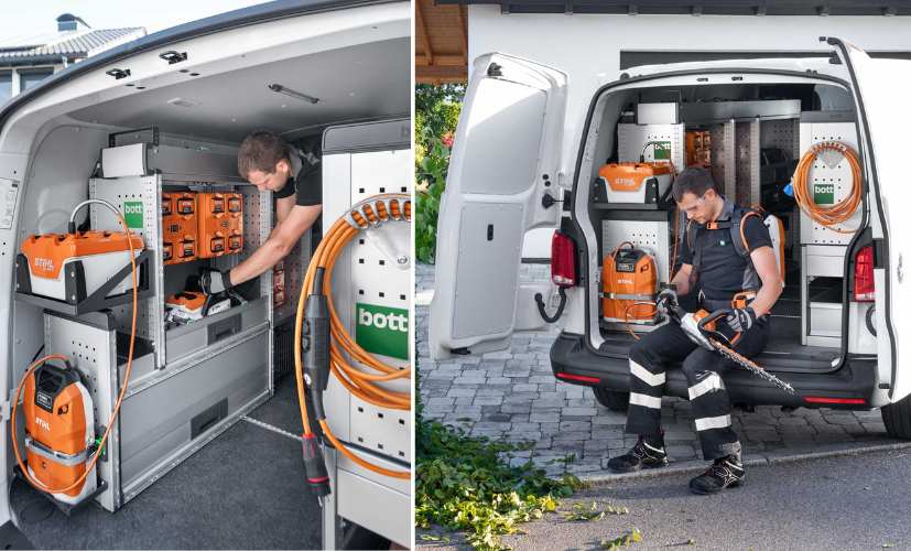 Ny laddningslösning för skåpbilar från bott 