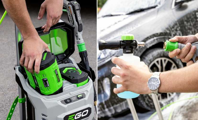 Kraftfull högtryckstvätt med fjärrkontroll￼