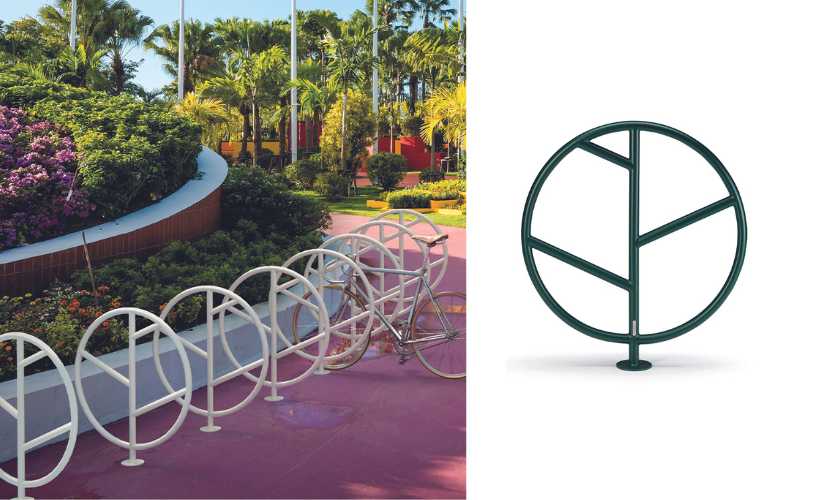 Cirkel för cykeln – Metalco lanserar stilrent cykelställ