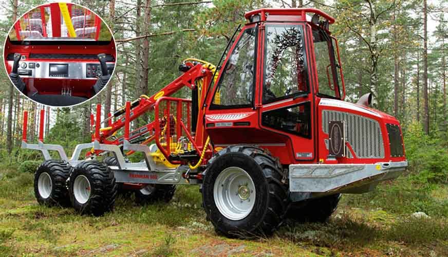 En större Bison – Kranmans   nya miniskotare