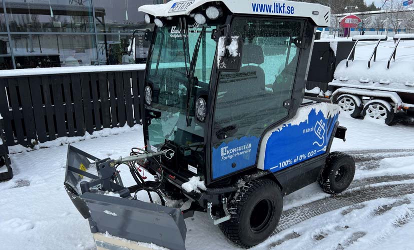 Batteridriven redskapsbärare från AllTrec 