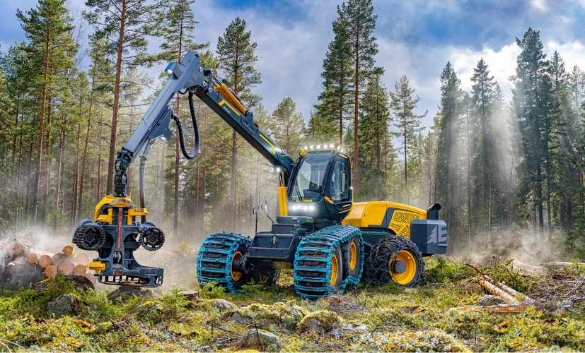 Eco Log släpper ny pendelarmsskördare – får rymlig hytt